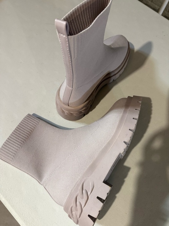 Aldo Shoes - Aldo Grey Big Act Chunky Platform Boots